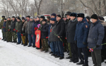 В Карасуке прошел митинг, посвященный 36-й годовщине вывода советских войск из Афганистана
