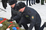 В Карасуке прошел митинг, посвященный 36-й годовщине вывода советских войск из Афганистана