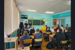 Сотрудники Госавтоинспекции, УУП и ПДН проводят профилактические беседы с обучающимися школ округа