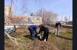 "Первые" Карасукского округа приняли участие во Всероссийской неделе субботников «Мы за чистоту»