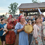 Карасукский дуэт “Кумушки” успешно выступил на VIII Международном фестивале «Играй, гармонь!» имени Геннадия Заволокина