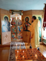 Богослужение в с. Баклушах