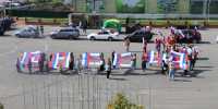 День флага России в с. Довольном - Карасукская и Ордынская Епархия