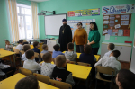 Беседа с обучающимися начальных классов