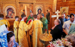 Праздник Входа Господня в Иерусалим в храме санатория «Краснозерский»