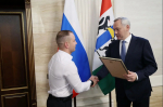 Глава округа принял участие в заседании Президиума, на котором был награжден ветеран СВО Дмитрий Величко