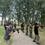 В лагере «Лесная поляна» состоялось торжественное открытие областных профильных смен «Кадетское братство» и «Азбука туризма»