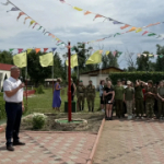 В лагере «Лесная поляна» состоялось торжественное открытие областных профильных смен «Кадетское братство» и «Азбука туризма»