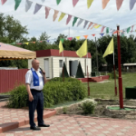 В лагере «Лесная поляна» состоялось торжественное открытие областных профильных смен «Кадетское братство» и «Азбука туризма»