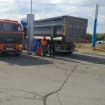 Казаки ХКО «Карасукское» совместно с сотрудниками полиции вышли на дежурство на АЗС города Карасука.