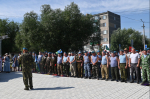 Сегодня в Карасуке торжественно отметили День Воздушно‑десантных войск