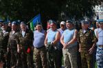 Сегодня в Карасуке торжественно отметили День Воздушно‑десантных войск