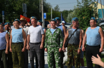 Сегодня в Карасуке торжественно отметили День Воздушно‑десантных войск