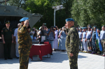 Сегодня в Карасуке торжественно отметили День Воздушно‑десантных войск