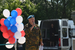 Сегодня в Карасуке торжественно отметили День Воздушно‑десантных войск