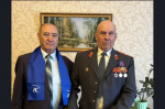 В преддверии Дня отца в Карасуке чествовали родителя защитника Родины