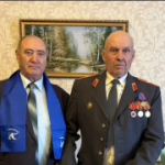 В преддверии Дня отца в Карасуке чествовали родителя защитника Родины